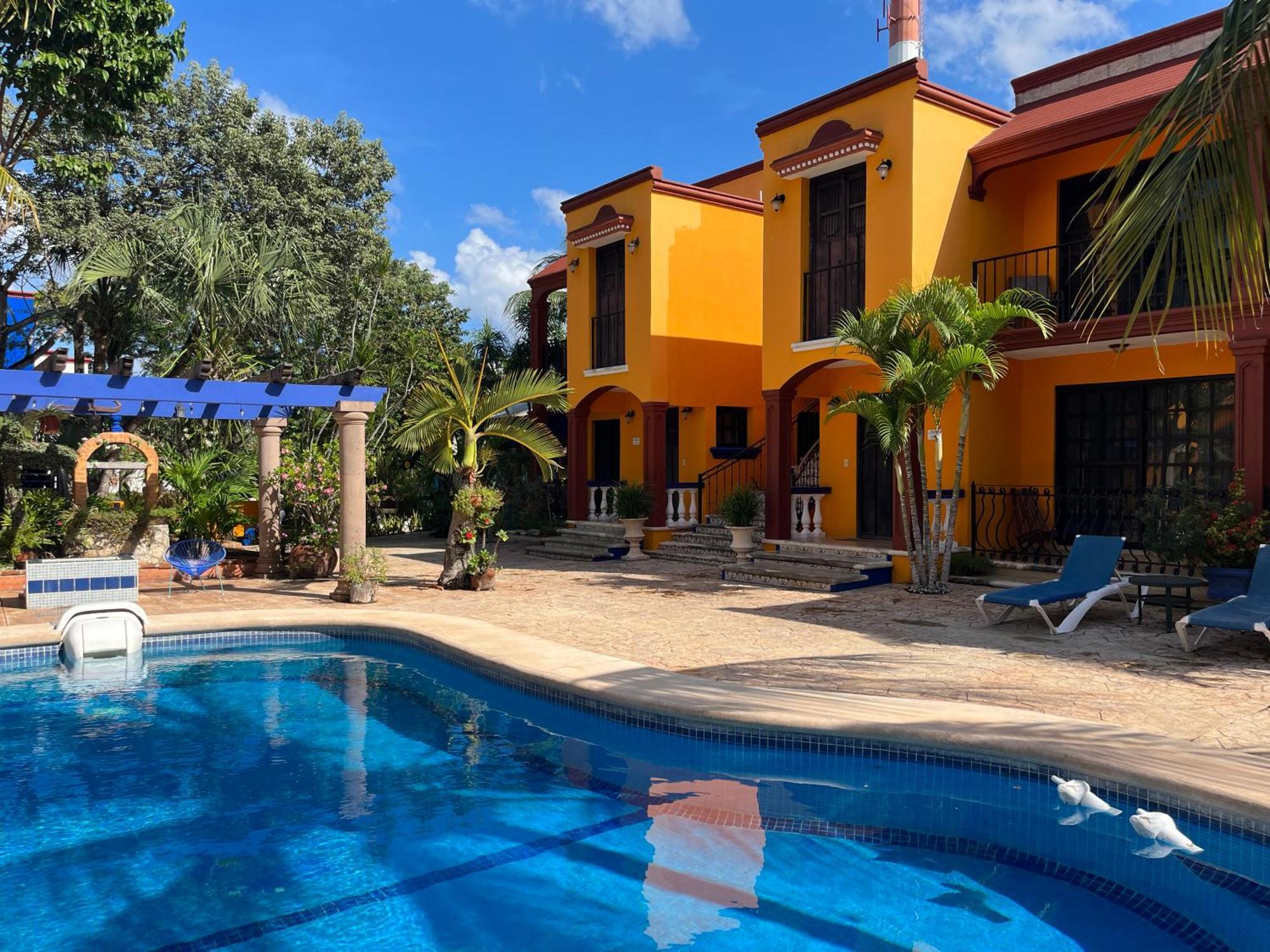 Hacienda Valentina Hotell Playa del Carmen Eksteriør bilde